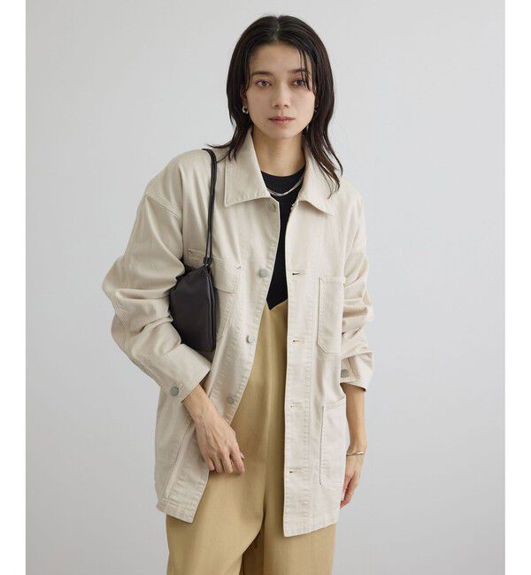 SALON adam et rope'「【WEB・一部店舗限定】ブロークンツイルカバーオール」|その他|