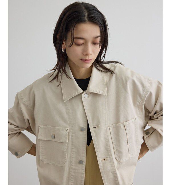 SALON adam et rope'「【WEB・一部店舗限定】ブロークンツイルカバーオール」|その他|