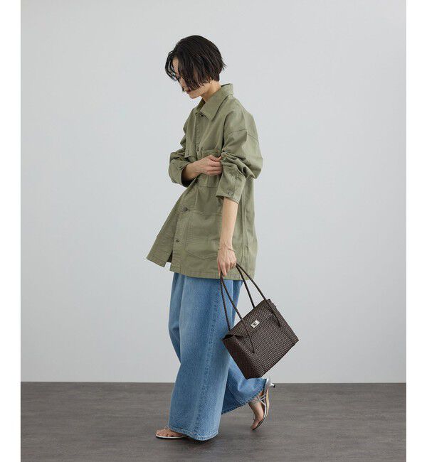 SALON adam et rope'「【WEB・一部店舗限定】ブロークンツイルカバーオール」|その他|