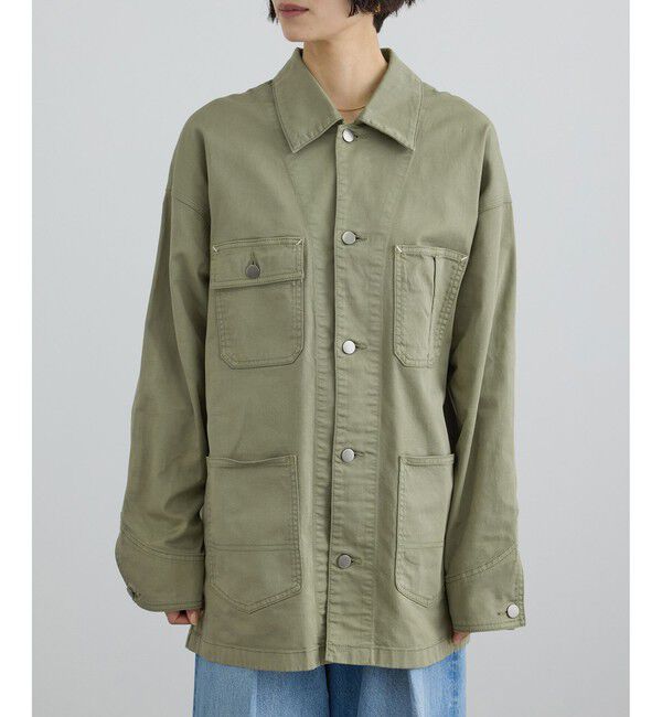 SALON adam et rope'「【WEB・一部店舗限定】ブロークンツイルカバーオール」|その他|