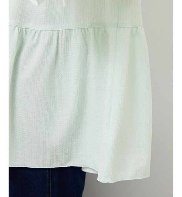 Rope&rsquo;Picnic「【羽織にもなる】シアーワッシャーブラウスカーディガン」|シャツ・ブラウス|