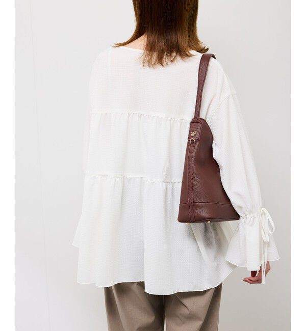 Rope&rsquo;Picnic「【羽織にもなる】シアーワッシャーブラウスカーディガン」|シャツ・ブラウス|