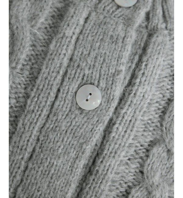 Rope&rsquo;Picnic「ケーブルニットカーディガン」|カーディガン|