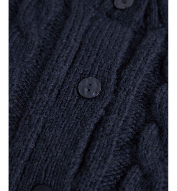 Rope&rsquo;Picnic「ケーブルニットカーディガン」|カーディガン|