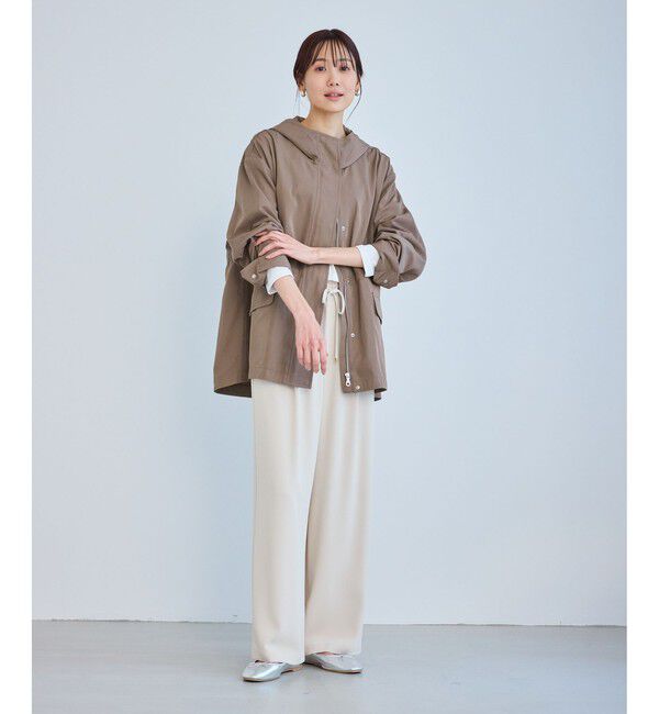 Rope&rsquo;Picnic「ミドル丈マウンテンパーカー スプリングコート/花粉ガード・撥水」|その他|