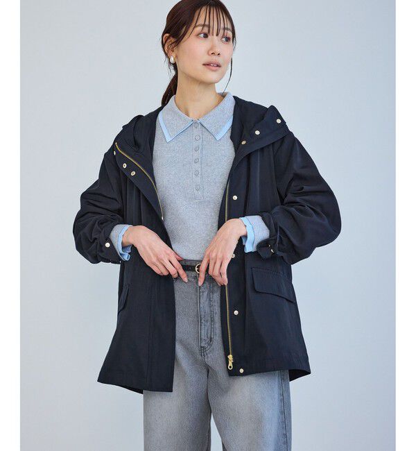 Rope&rsquo;Picnic「ミドル丈マウンテンパーカー スプリングコート/花粉ガード・撥水」|その他|