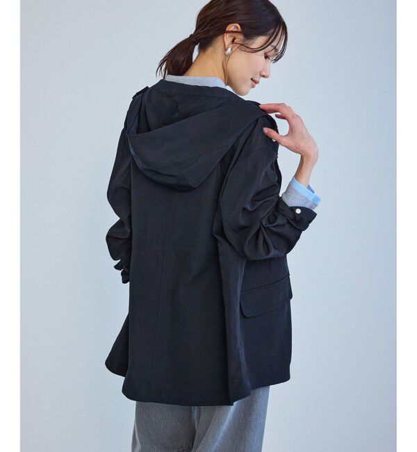 Rope&rsquo;Picnic「ミドル丈マウンテンパーカー スプリングコート/花粉ガード・撥水」|その他|