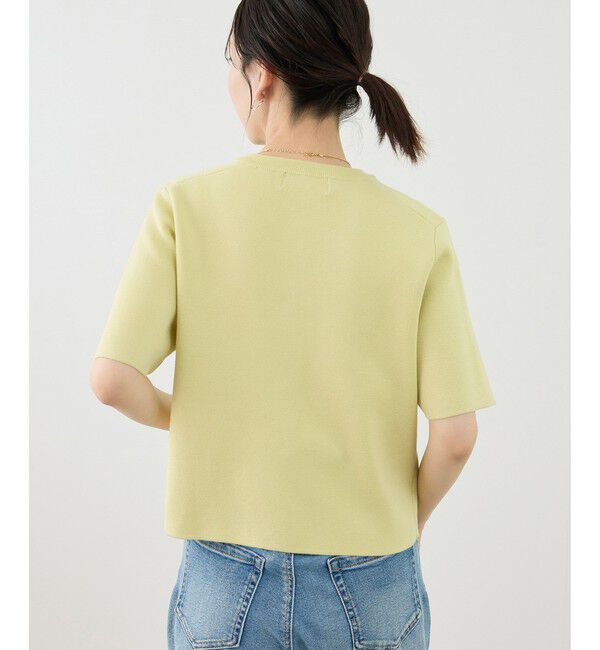 Rope&rsquo;Picnic「ミラノリブ金ボタン半袖カーディガン」|カーディガン|