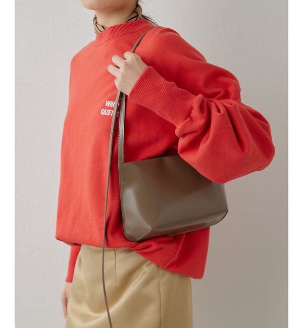 Hoaw.「【Hoaw.】ガラスレザーショルダー」|トートバッグ|