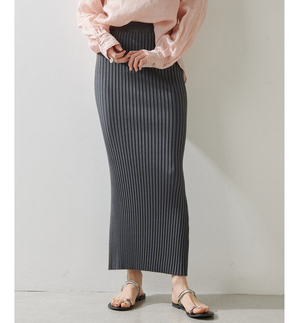  「ニットフィットスカート」|スカート|