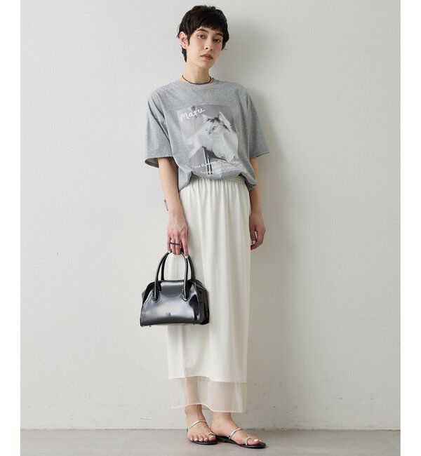 THE PAUSE「【THE PAUSE】シアーヘムタイトスカート」|スカート|