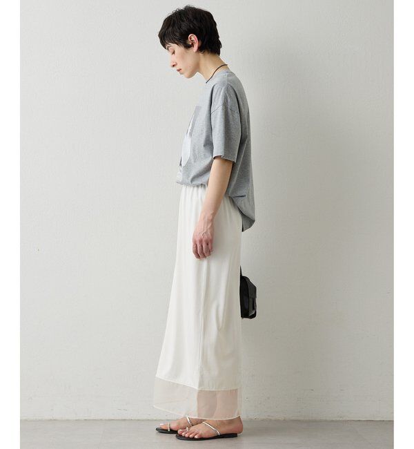 THE PAUSE「【THE PAUSE】シアーヘムタイトスカート」|スカート|