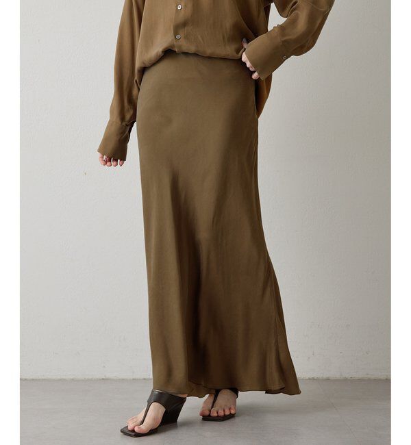  「キュプラフィブリルフレアスカート」|スカート|