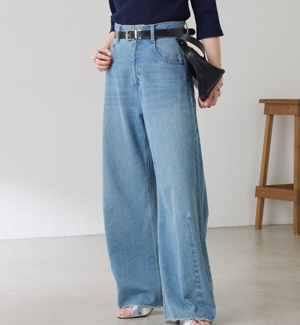  「【累計販売2.４万本】ブルージュデニム」|デニム|