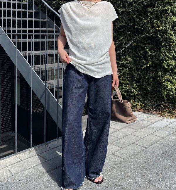  「【累計販売2.４万本】ブルージュデニム」|デニム|