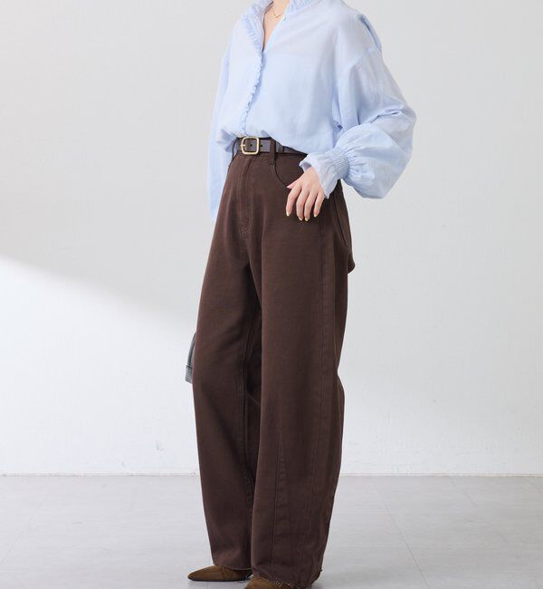  「【累計販売2.４万本】ブルージュデニム」|デニム|