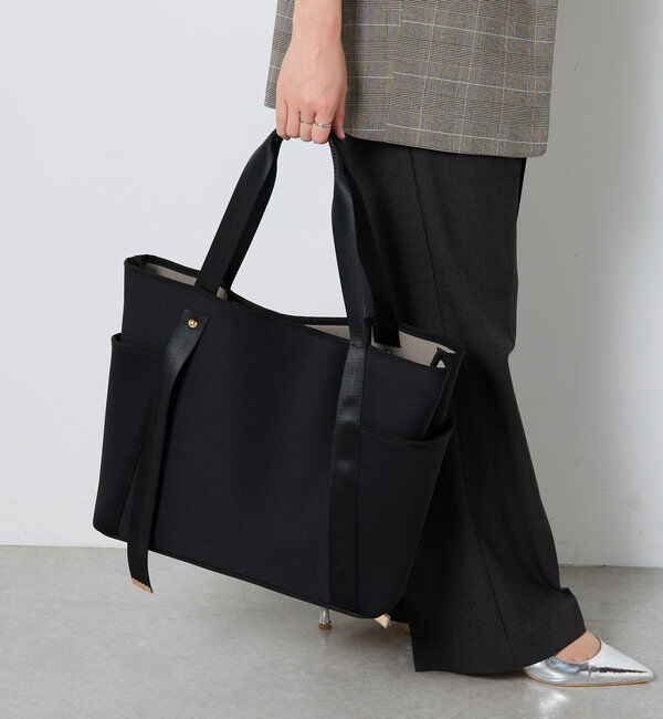  「【A4対応/軽量/ポケット３つ】ウェットダブルポケットトートバッグ」|トートバッグ|