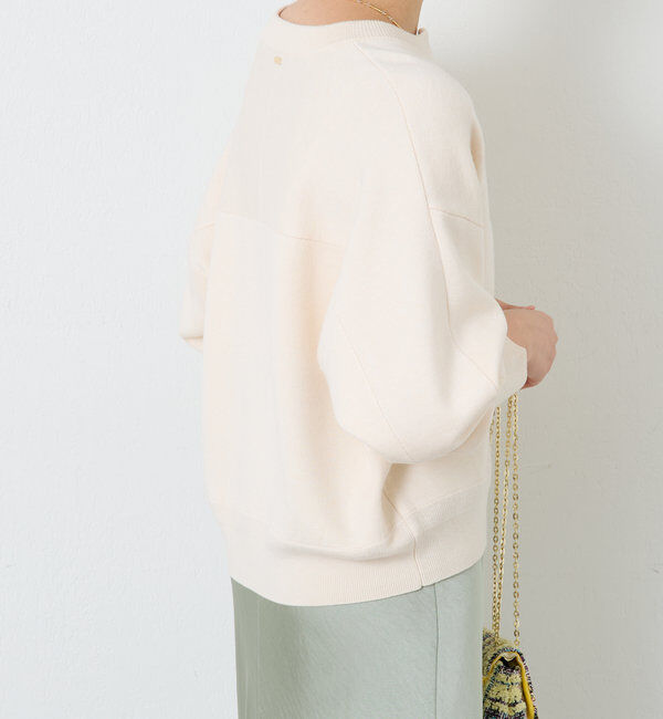  「《総売上数1.6万枚突破！》ジップスウェットライクニット」|ニット・セーター|