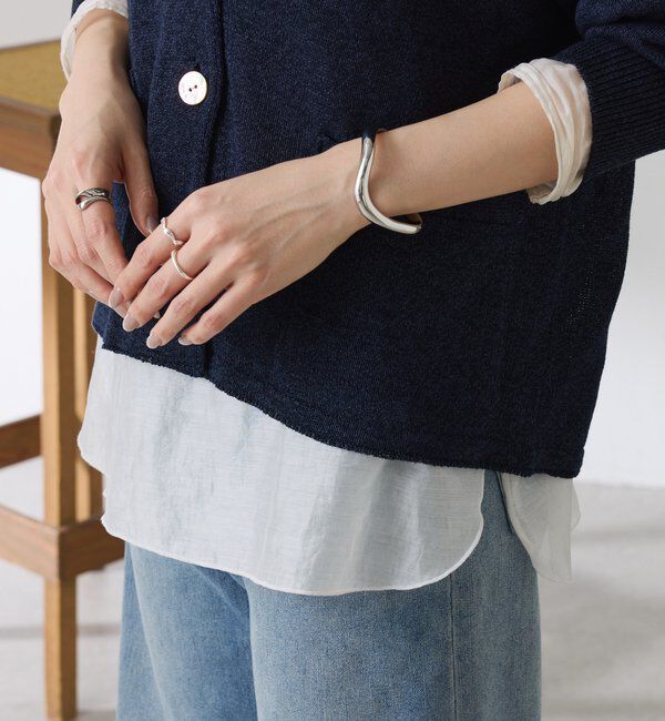  「 裾シアーロンT」|Tシャツ・カットソー|