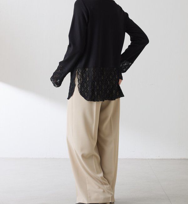  「 裾シアーロンT」|Tシャツ・カットソー|