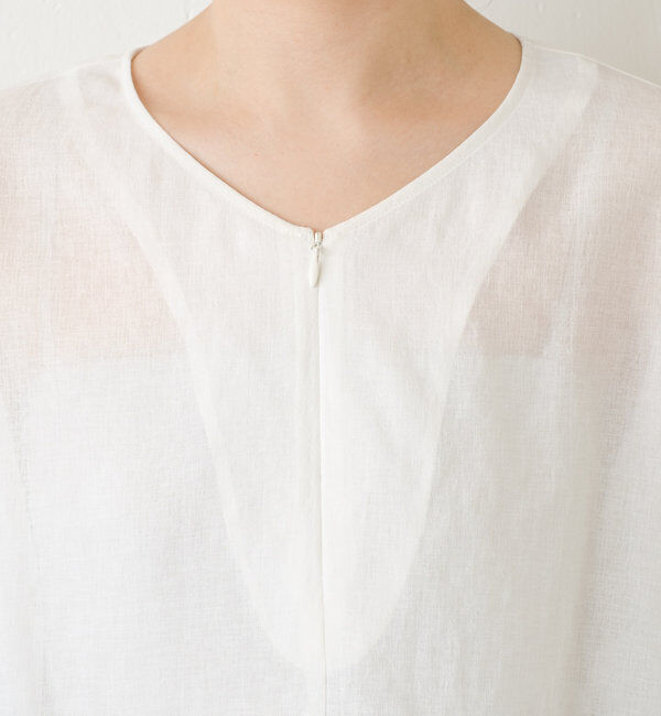  「《人気アイテム再販売！》ジップドロストブラウス」|シャツ・ブラウス|