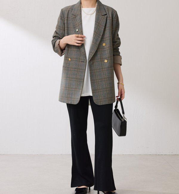  「ウールライクダブルジャケット」|デニムジャケット|