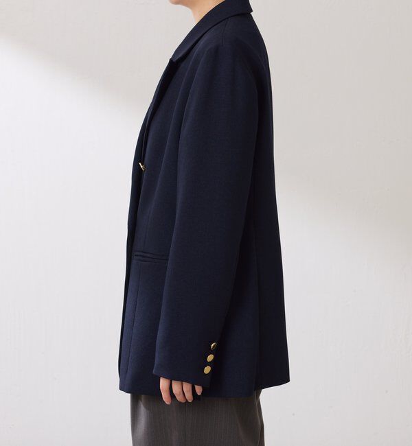  「ウールライクダブルジャケット」|デニムジャケット|