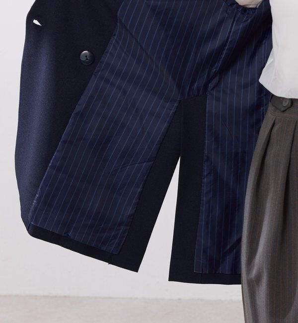  「ウールライクダブルジャケット」|デニムジャケット|