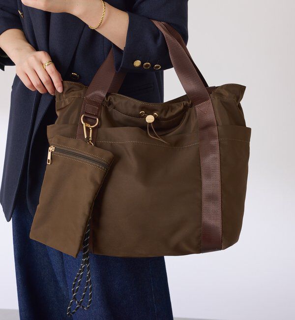  「【強撥水/軽量/キャリーオン】強撥水10ポケットトートバッグ」|トートバッグ|