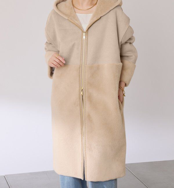  「リバーシブルフェイクファーコート」|その他|