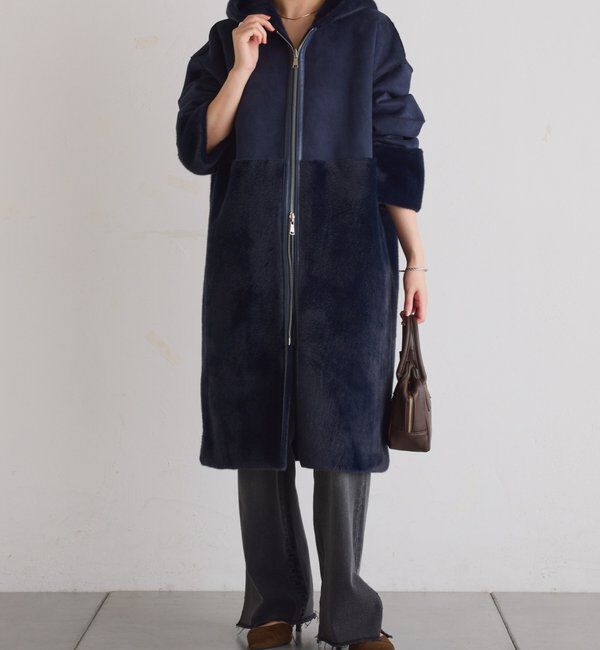  「リバーシブルフェイクファーコート」|その他|