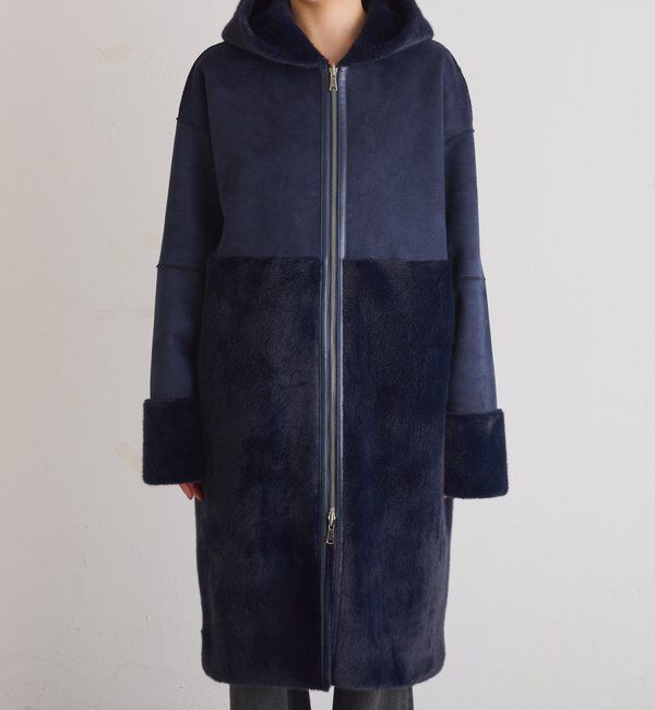  「リバーシブルフェイクファーコート」|その他|