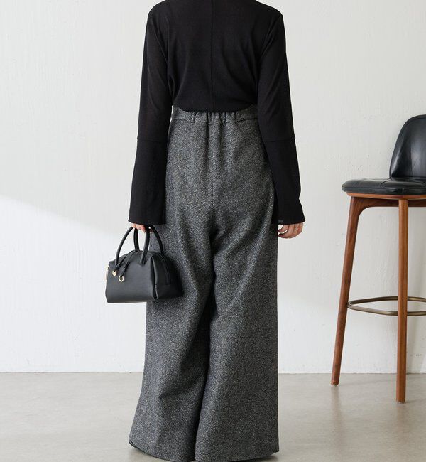  「シアーラメリブスクエアカットソー」|Tシャツ・カットソー|