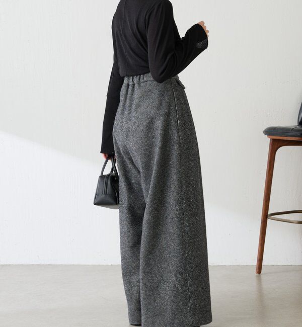  「シアーラメリブスクエアカットソー」|Tシャツ・カットソー|