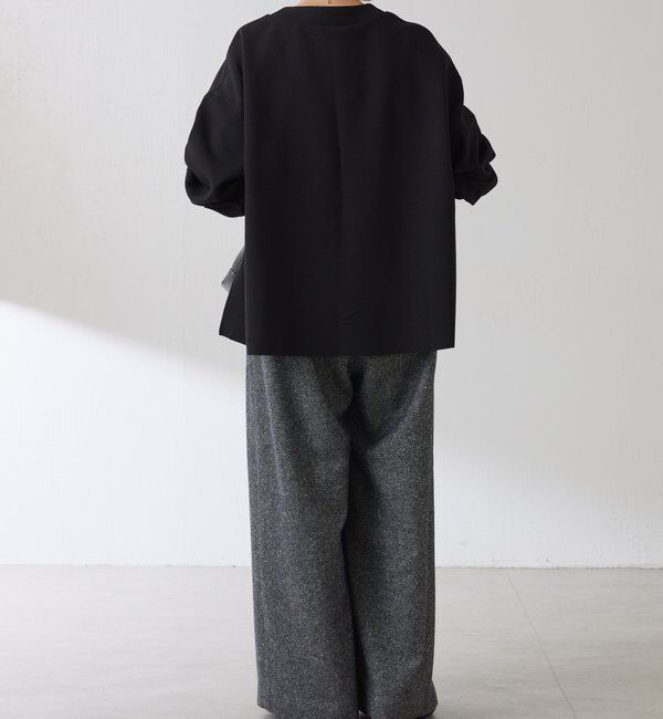  「《WEB限定/気温調整に◎》メタル釦ジョーゼットカーディガン」|Tシャツ・カットソー|