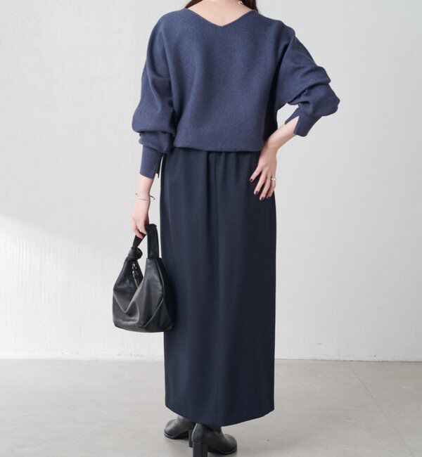  「ウールライクベルテッドスカート」|スカート|