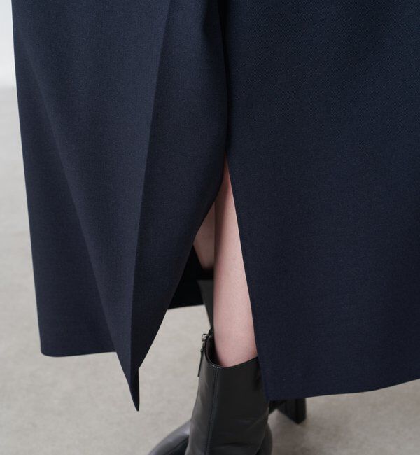  「ウールライクベルテッドスカート」|スカート|