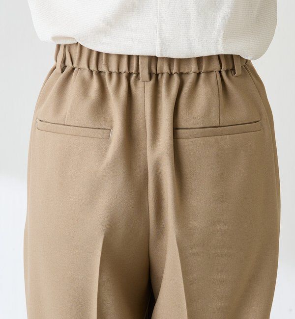  「ウールライクストレートパンツ」|チノ|