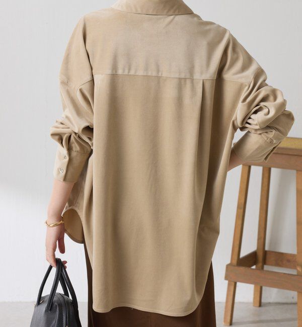  「メタルボタンコーデュロイシャツ」|シャツ・ブラウス|