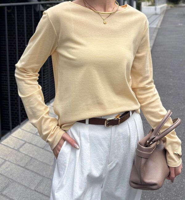  「ベーシックシアーロンT」|Tシャツ・カットソー|