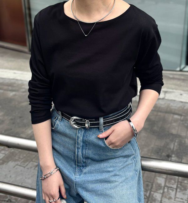  「ベーシックシアーロンT」|Tシャツ・カットソー|