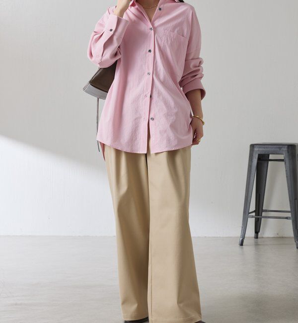  「タックワイドチノパンツ」|チノ|