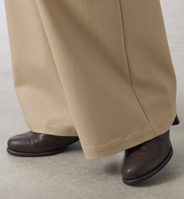  「タックワイドチノパンツ」|チノ|