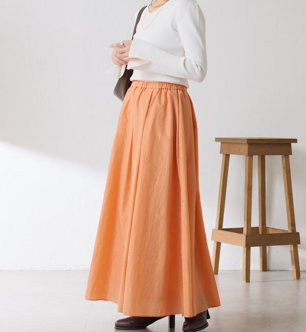  「リブ切替Vネックニット」|ニット・セーター|