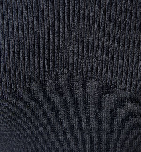  「リブ切替Vネックニット」|ニット・セーター|