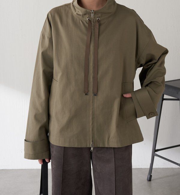  「スタンドカラーブルゾン」|ベスト・ジレ|