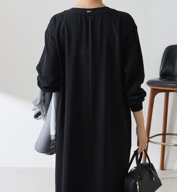  「【高機能素材】ジャージVネックワンピース/セレモニー」|ワンピース|