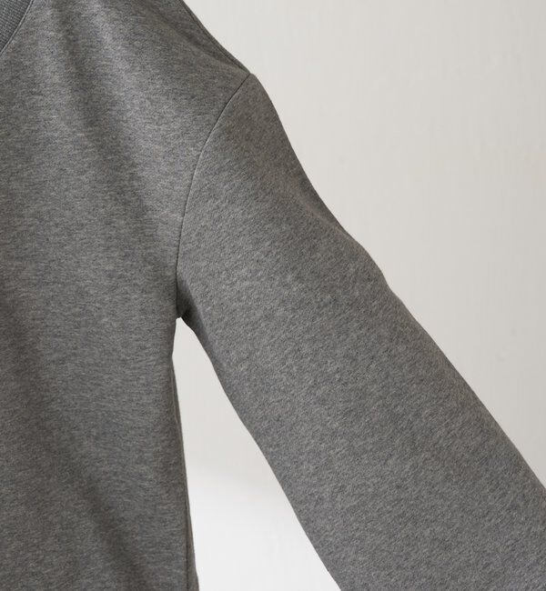  「【上品見え/小顔効果】レース付Vスウェット」|Tシャツ・カットソー|