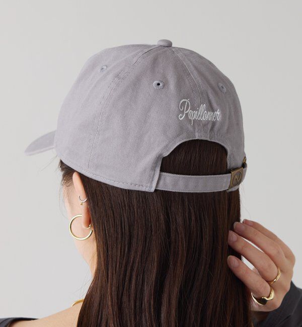  「【PAPILLONNER/パピヨネ】PAPILLONNER刺繍ロゴキャップ」|ハット|