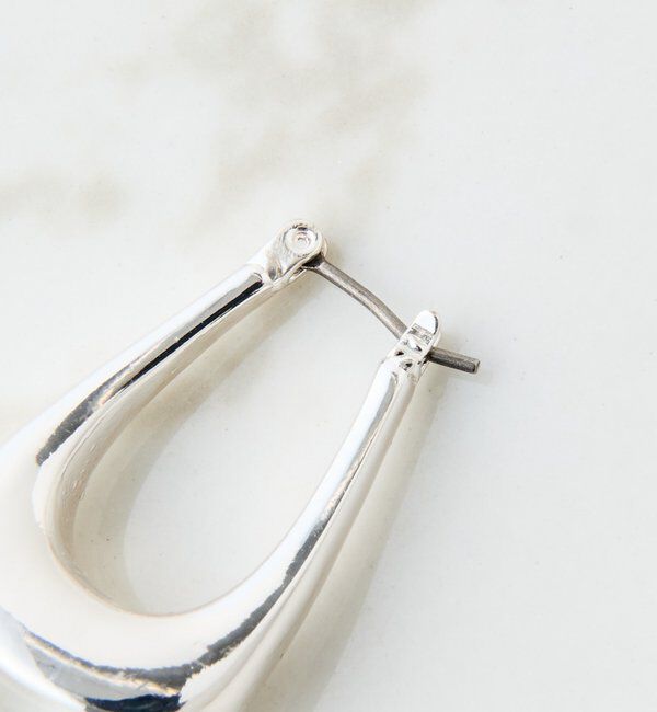  「【PAPILLONNER/パピヨネ】クリアラウンドピアス」|リング|